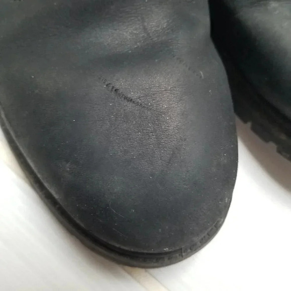 Timberland Men's Black Leather Ankle Boots Primaloft 10 - Picture 3 of 12